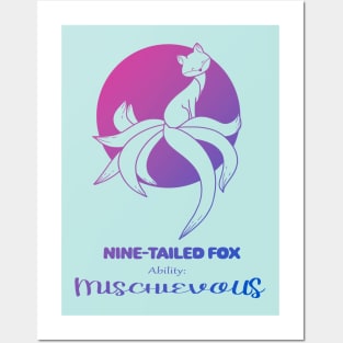 Nine-Tailed Fox Posters and Art